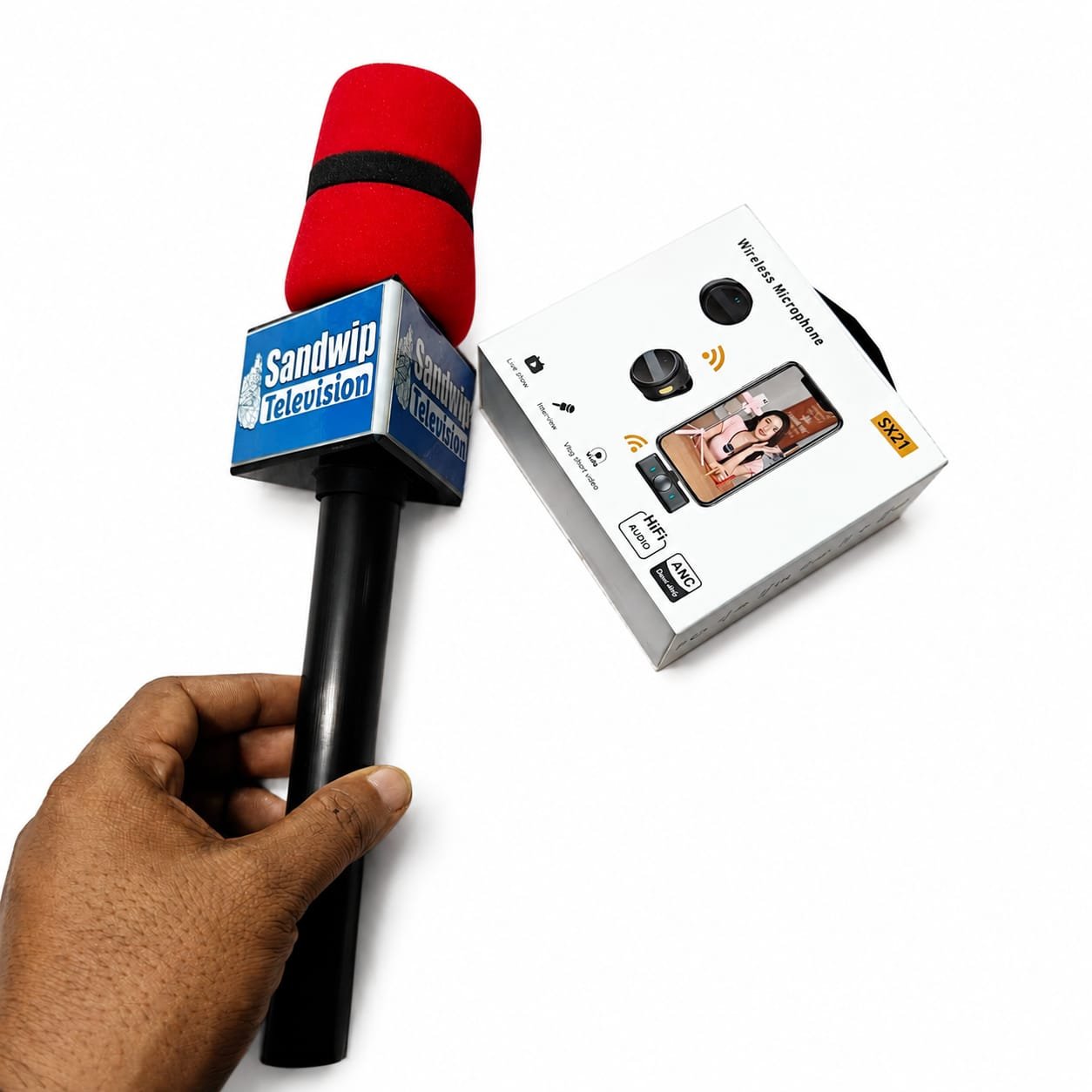 Reporting Microphone